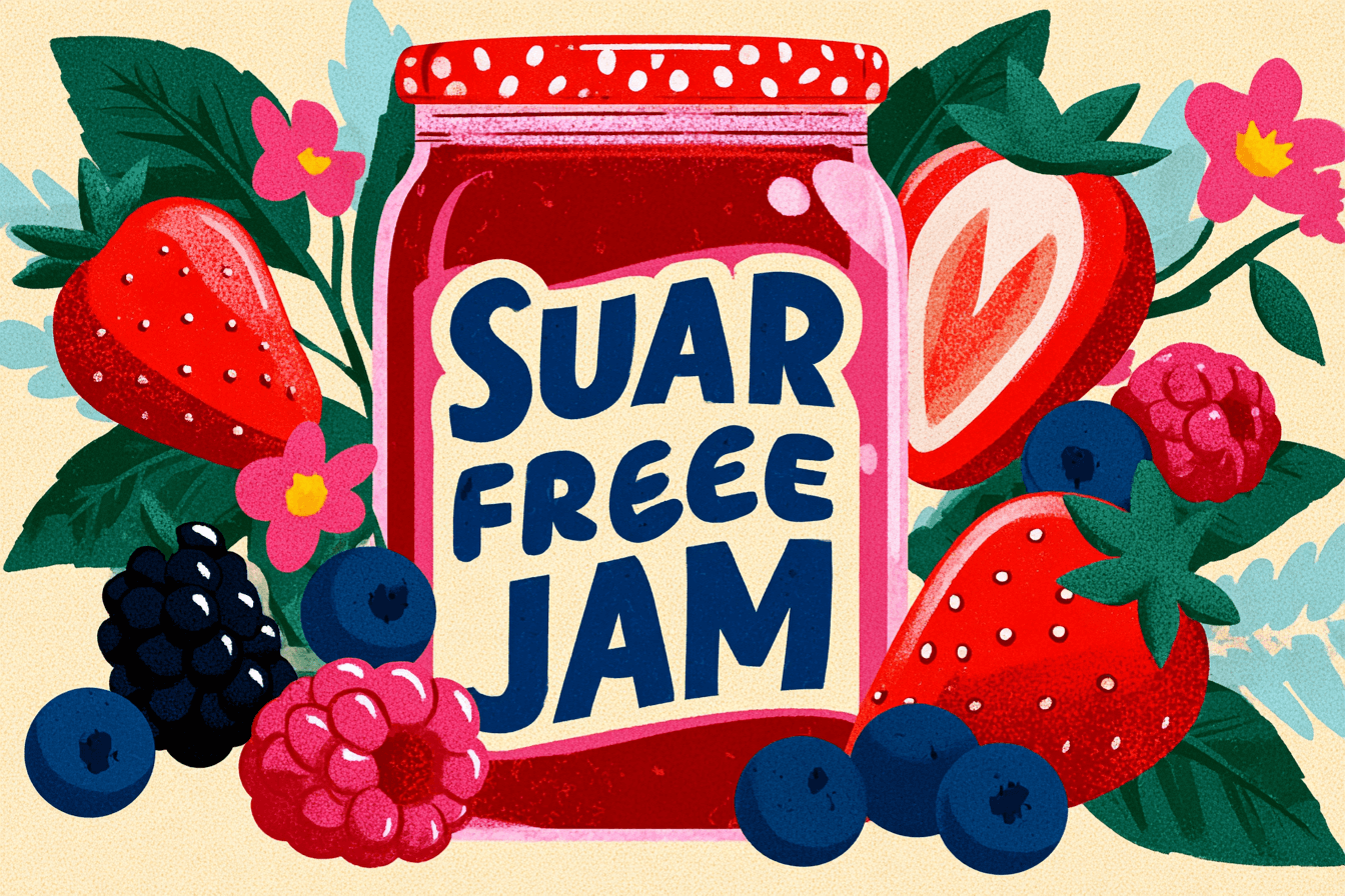 Джем без сахара на низкоэтерифицированном пектине и кальции